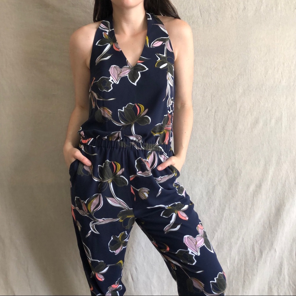 Halogen Halter Jumpsuit